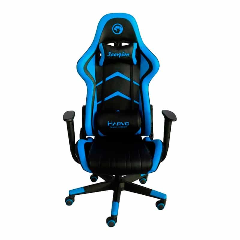 Silla Sillon Gamer Gaming Marvo SCORPION CH-106 Azul