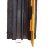 Protector de cables 2 canales 100 x 25 x 5 cm-Seguridad Vial