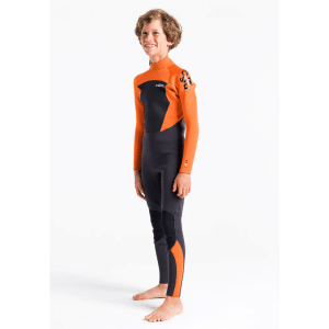 Traje de neopreno c-skins NIÑO Largo CHARCOAL/BURNT ORANGE