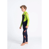 Traje de neopreno c-skins niños Largo BLUE/LIME/FLO RED/XL