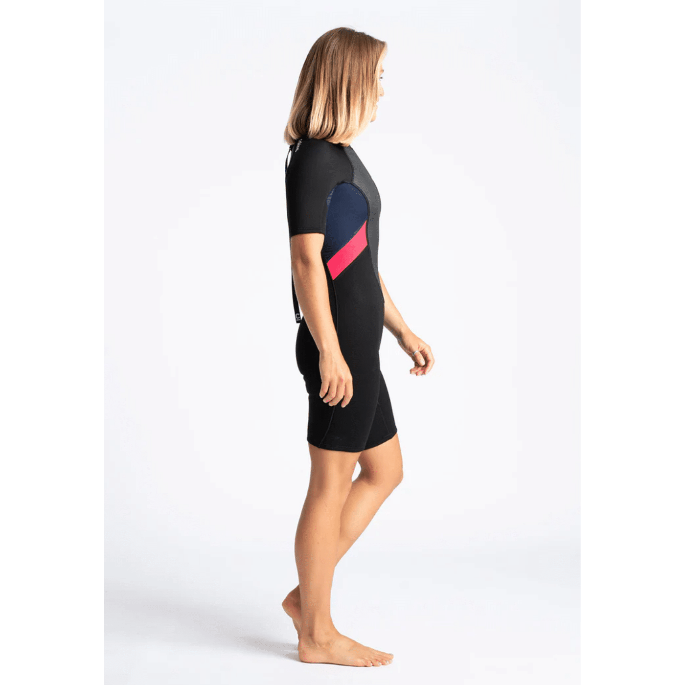 Traje de neopreno c-skins para mujer Corto BLACK/SLATE/CORAL