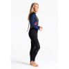Traje de neopreno c-skins para mujer Largo BLACK/SLATE/CORAL