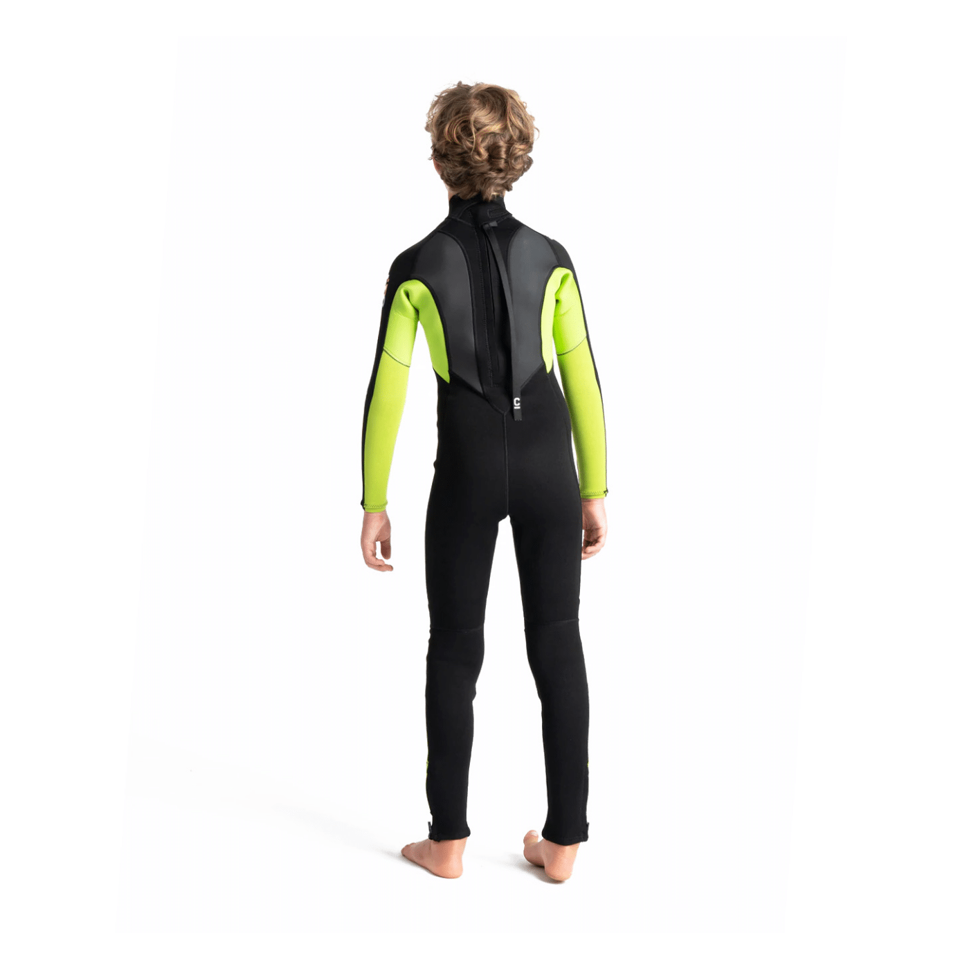 Traje de neopreno c-skins para niños Largo BLACK/LIME/XL