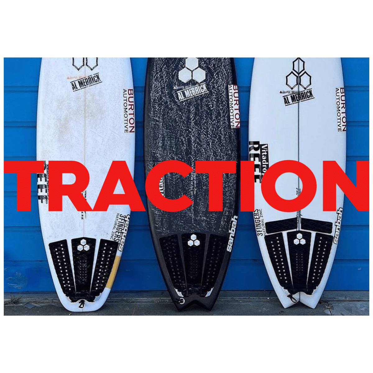 Almohadilla De Tracción Tabla Surf FISH PAD CHANNEL ISLANDS