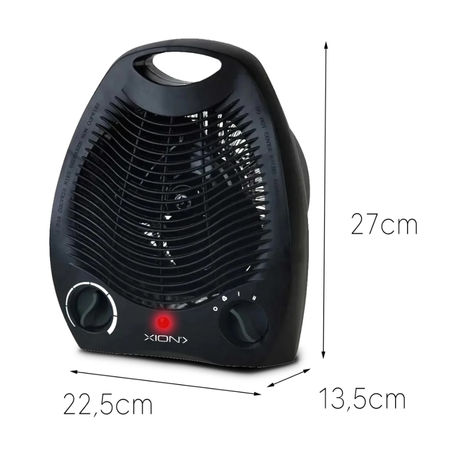 Caloventilador Frio / Calor Xion - 2000W. (1000/2000W)XI-ES1 Caloventilador Frio / Calor Xion - 2000W. (1000/2000W)XI-ES1