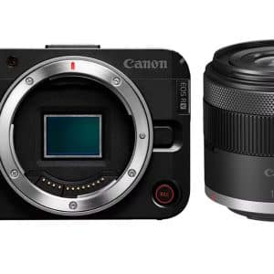 Camara Canon R50 Mirrorless lente 14-30mm Video 4K UHD 30p