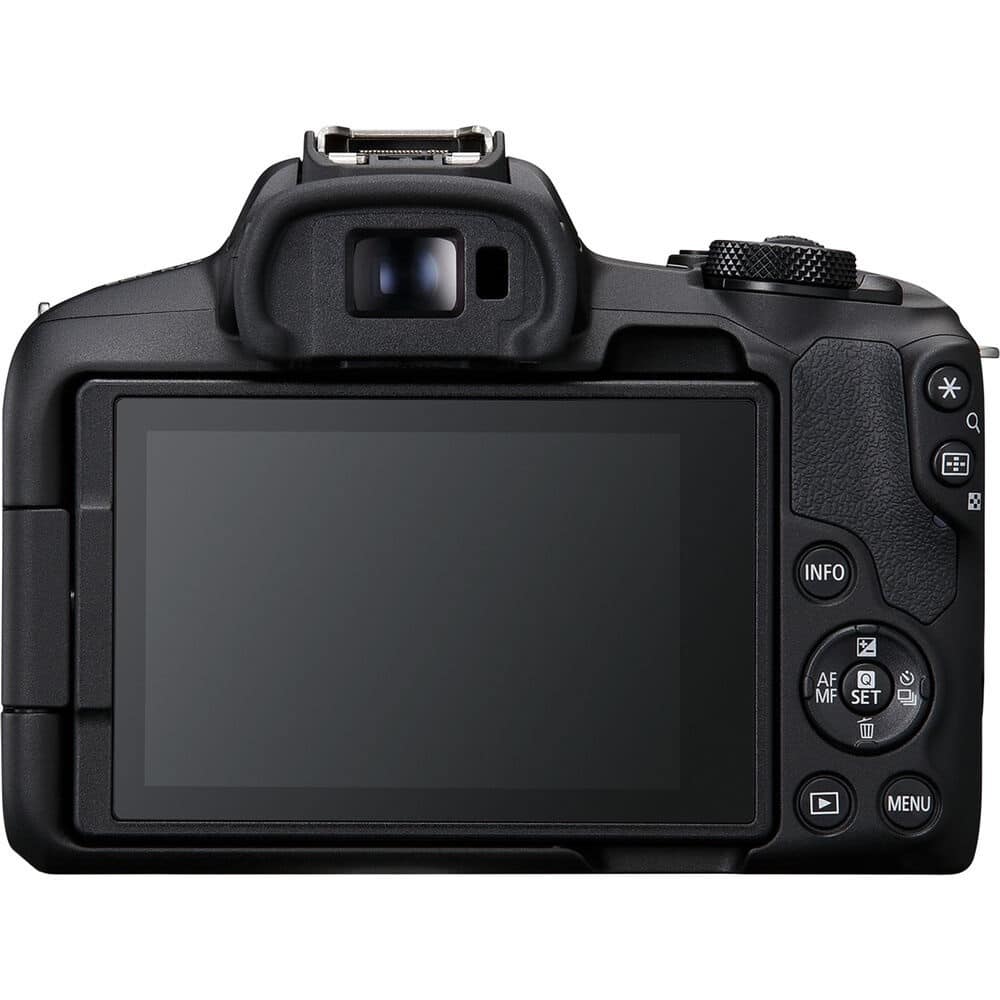 Camara Canon R50 Mirrorless lente 14-30mm Video 4K UHD 30p