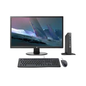 Computadora PC Completo Monitor 19'' y Mini PC i5 8GB/512SSD