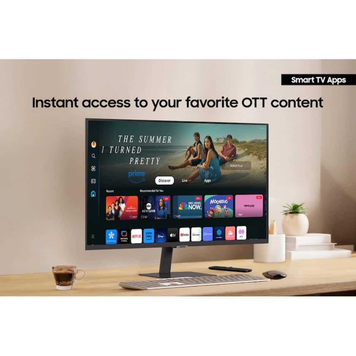 Copia - Monitor Gamer Samsung Smart M7 32" Va 4k 60hz Gaming