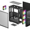 Gabinete Gamer DeepCool MATREXX55 V4 Gaming 3 fans de 140mm + 1 fan de 120mm ARGB