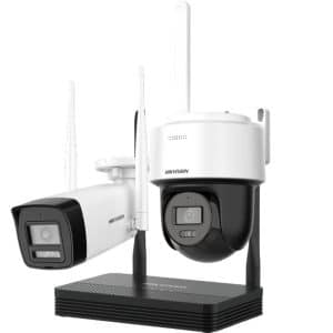 KIT Hikvision Easy Link Wi-Fi Kit NVS + 2 camaras 4MP