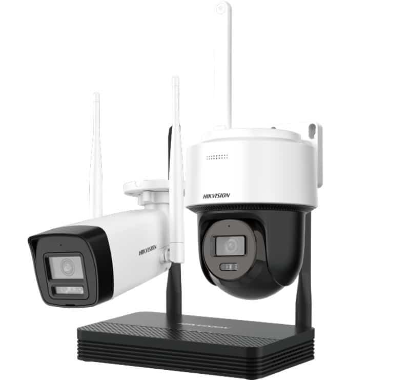 KIT Hikvision Easy Link Wi-Fi Kit NVS + 2 camaras 4MP