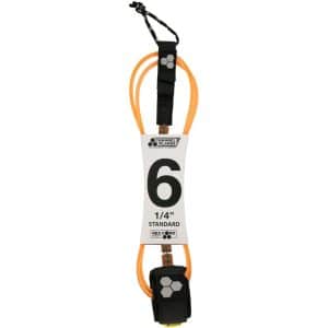 Leash Para Tabla Surf 1,8M HEX CORD Naranja CHANNEL ISLANDS