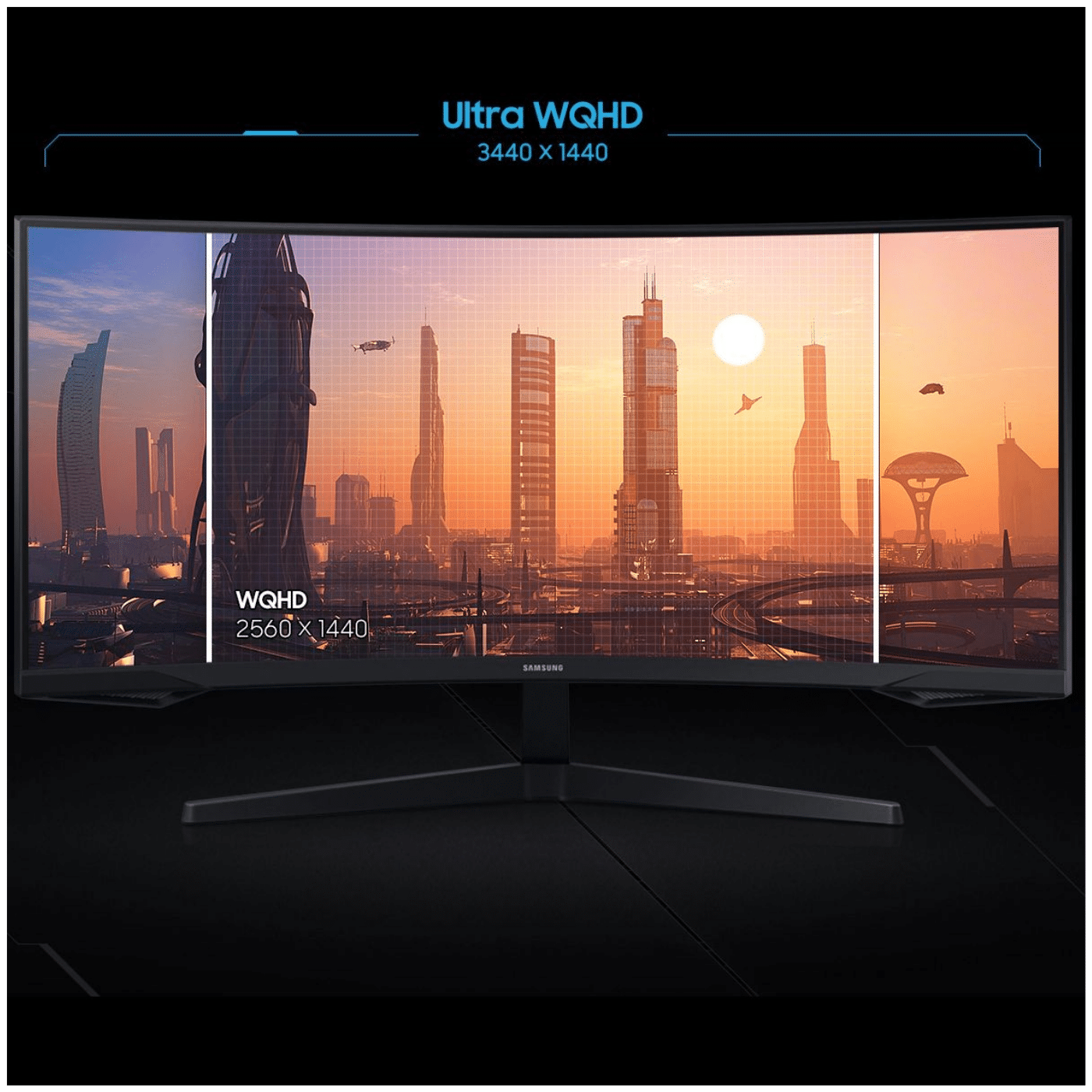 Monitor Gamer Samsung G5 34" UWQHD 3440x1440,165hz Gaming