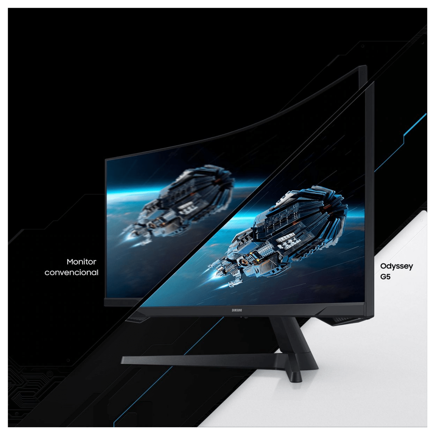 Monitor Gamer Samsung G5 34" UWQHD 3440x1440,165hz Gaming