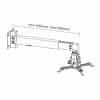 Soporte de pared para proyector PRB-2W.