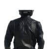 Campera para MOTO Negra de Cuero c/ Protectores L,XL,2XL,3XL