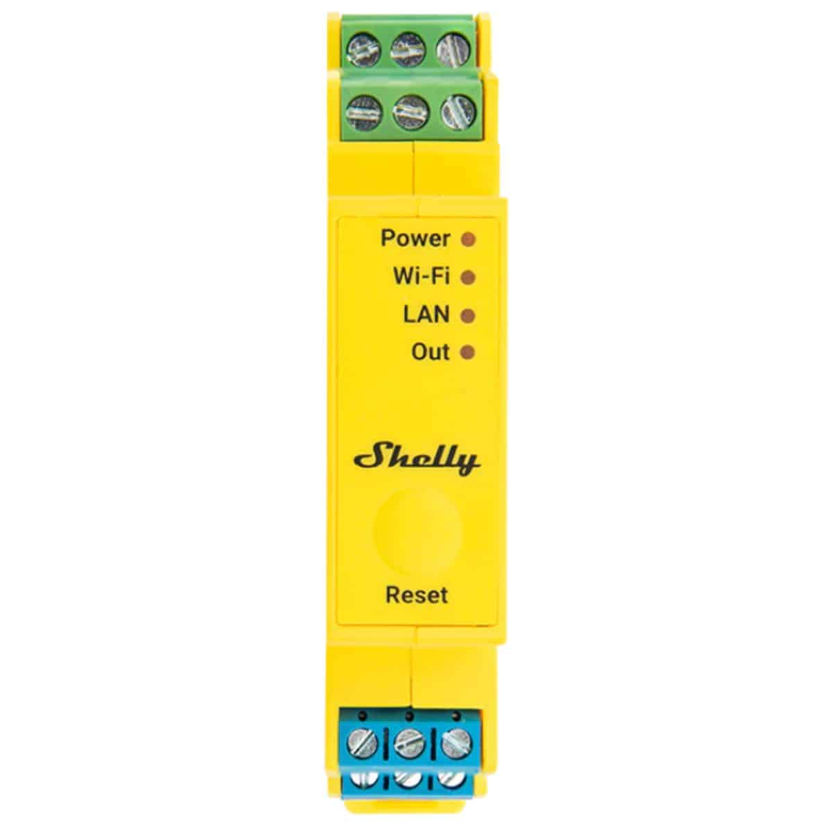 Controlador Shelly Pro RGBWW PM Wi-fi DIN LED RGBW medición