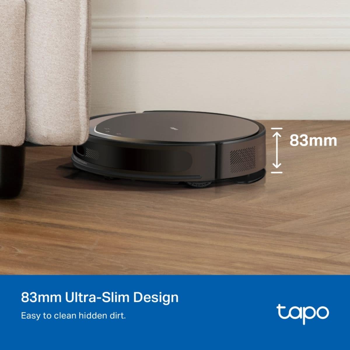 Copia - Aspiradora Trapeadora Robot Tp-link TAPO RV20 Max Plus LiDAR MagSlim