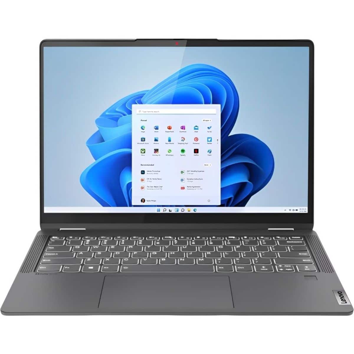 Notebook Lenovo FLEX 5 14IAU7 2-IN-1 Core™ i5-1235U 512GB SSD 8GB 14" (1920x1200) TOUCHSCREEN WIN11 STORM GRAY Backlit Keyboard- 82R700L5US