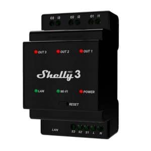 Rele Shelly Pro 3 Wi-fi DIN Triple - Relé DIN de 3 canales
