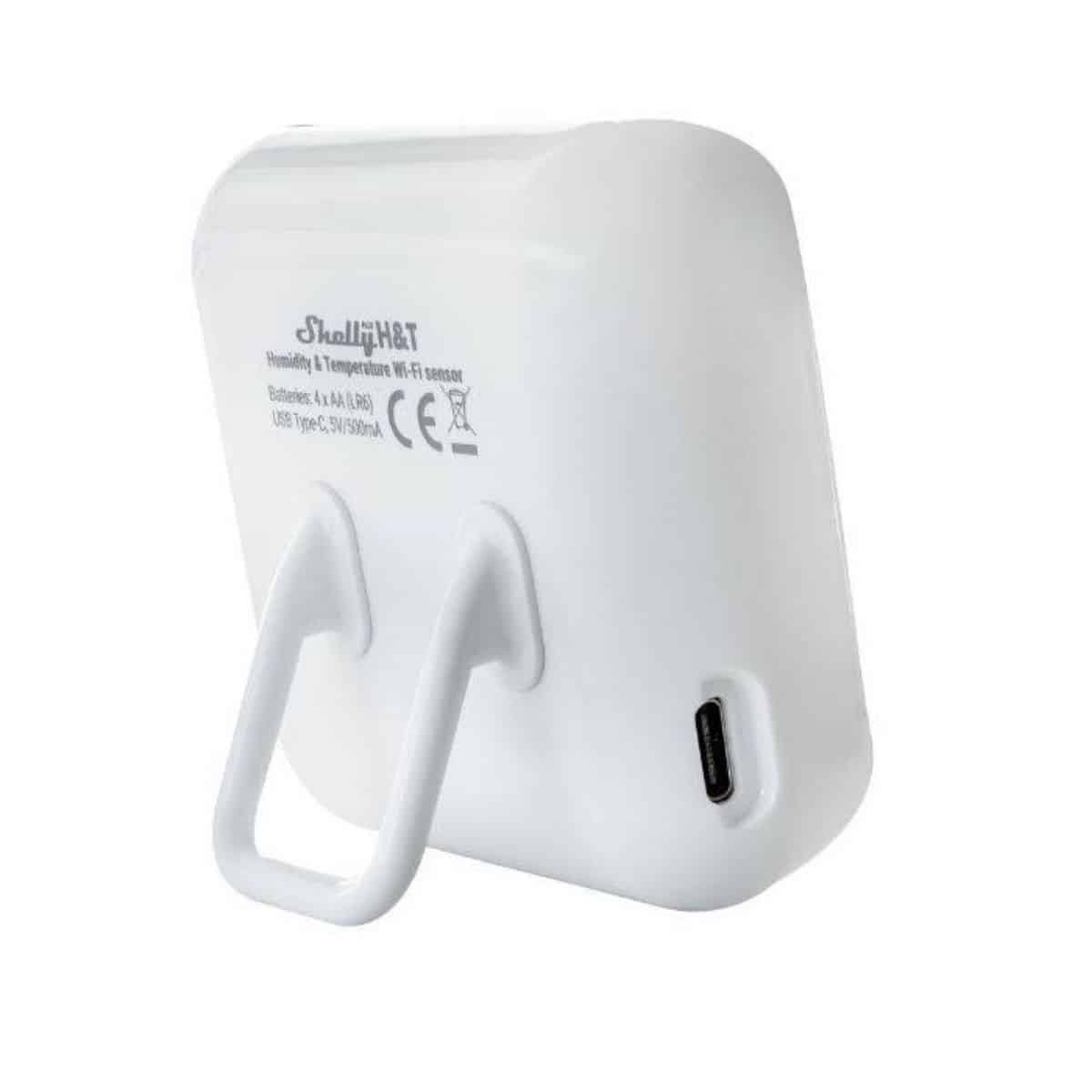 Sensor Shelly de temperatura y humedad Wi-fi Rango 30 metros