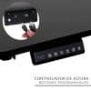 Copia - Escritorio Eléctrico Gamer Ergonómico Con Altura Ajustable - NEGRO