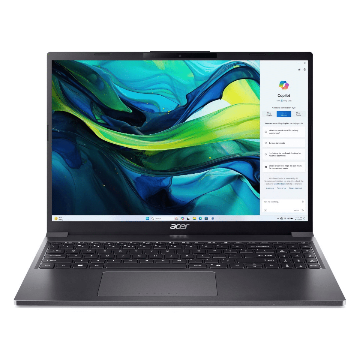Notebook Acer Aspire Go 15 i5 8GB 256GB SSD 15.6" FHD Win 11
