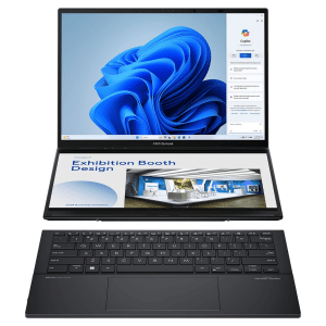 Notebook Asus Zenbook Duo UX8406CA Core Ultra 9 5.4Ghz 32GB 2TB SSD DUAL 14'' WUXGA Oled Touch