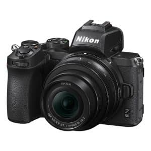 Camara Nikon Z50 II Mirrorless con lente 16-55mm Profesional