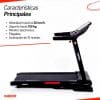 Caminadora eléctrica Randers 2.5HP 20km sop150Kg ARG-780-X