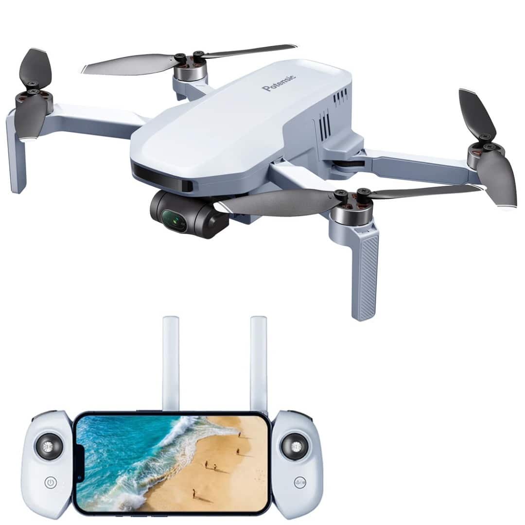 Dron Potensic ATOM Standard con GPS + 6kms + 12MP + Video 4K