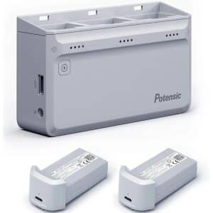 Estación de carga + 2 baterías para Dron Potensic Atom