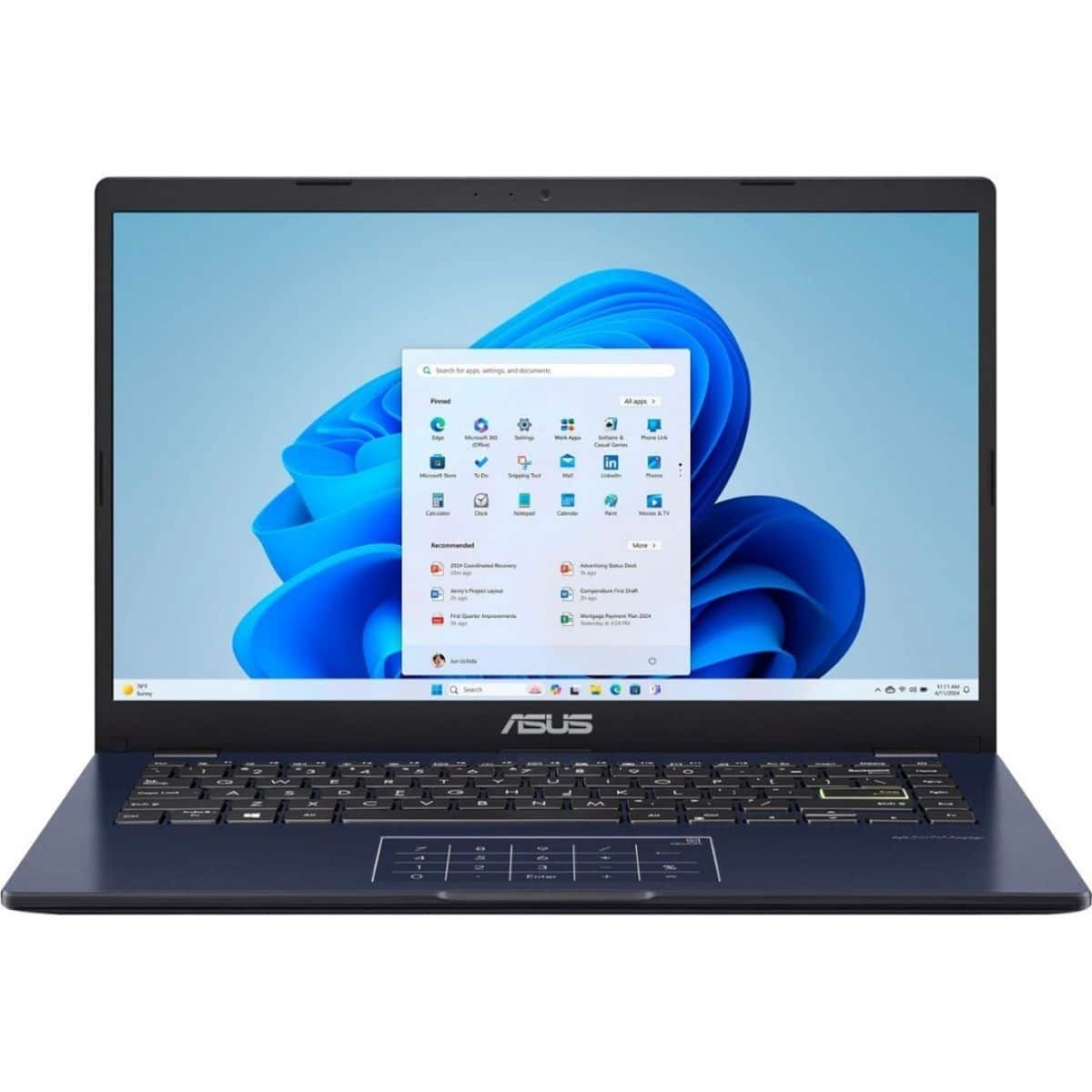 Notebook Asus Vivobook Go 14 Dualcore 4GB 128GB SSD 14''