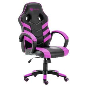 Silla Gamer Escritorio X-lizzard CH-301 Rosado Soporta 120Kg