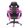 Silla Gamer Escritorio X-lizzard CH-301 Rosado Soporta 120Kg