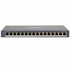 Switch PoE Hikvision 16 puertos gigabit 110W - DS-3E0516P-O