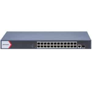 Switch PoE Hikvision 24 puertos 230w admin - DS-3E1526P-EI/M