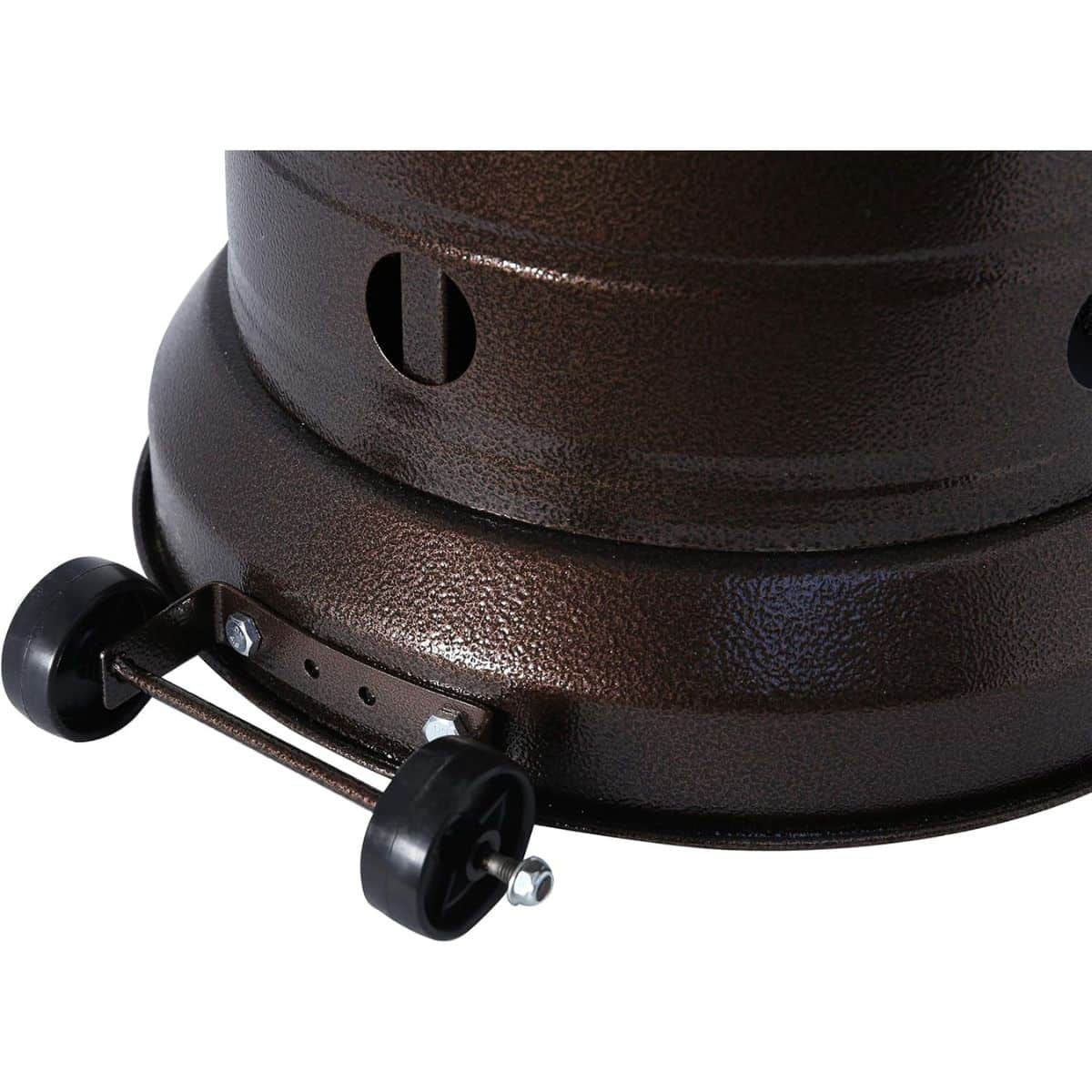 Calefactor Exterior de Gas con Regulador de Llama BLACK
