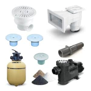 Kit Vulcano para piscinas de Hormigón 100 M3