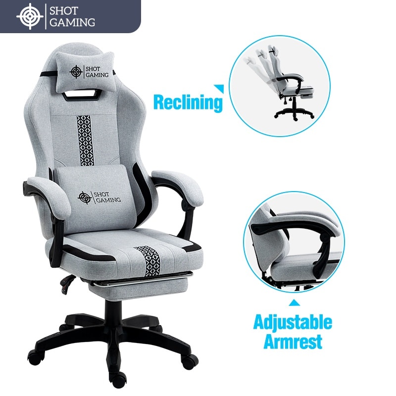 Silla Gamer Shot Gaming SHOT-D1143-GB | Soporte ergonómico
