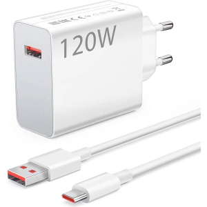 Cargador Xiaomi 120W HyperCharge Combo - Puerto USB Tipo A