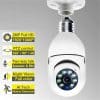 Camara Seguridad Lampara Espia Wifi 5g Panorámica 1080 Audio
