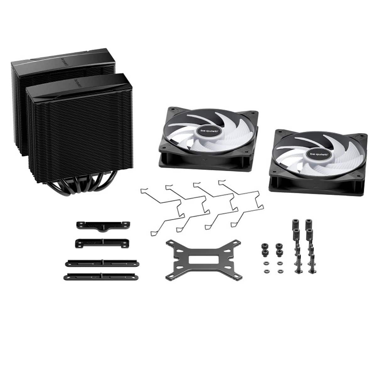 Copia - Air Cooler Gamer be quiet! Pure Rock Slim 3 Negro - Compacto, silencioso e intuitivo