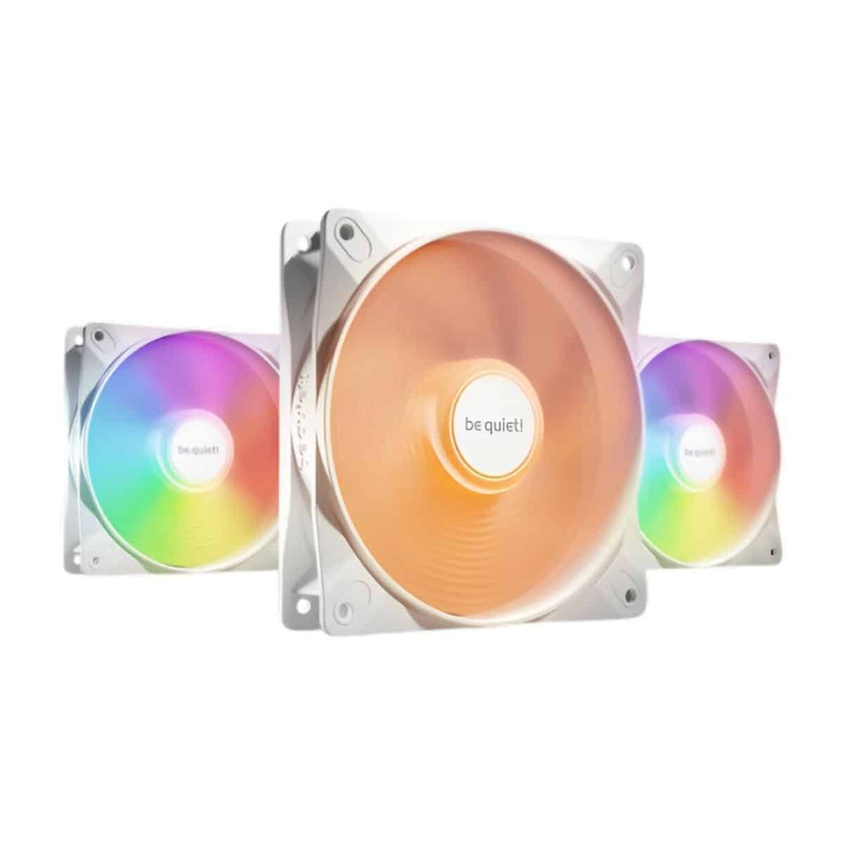 Copia - Fan Gamer be quiet! Light Wings LX 120mm PWM HS - Gran rendimiento e iluminación RGB