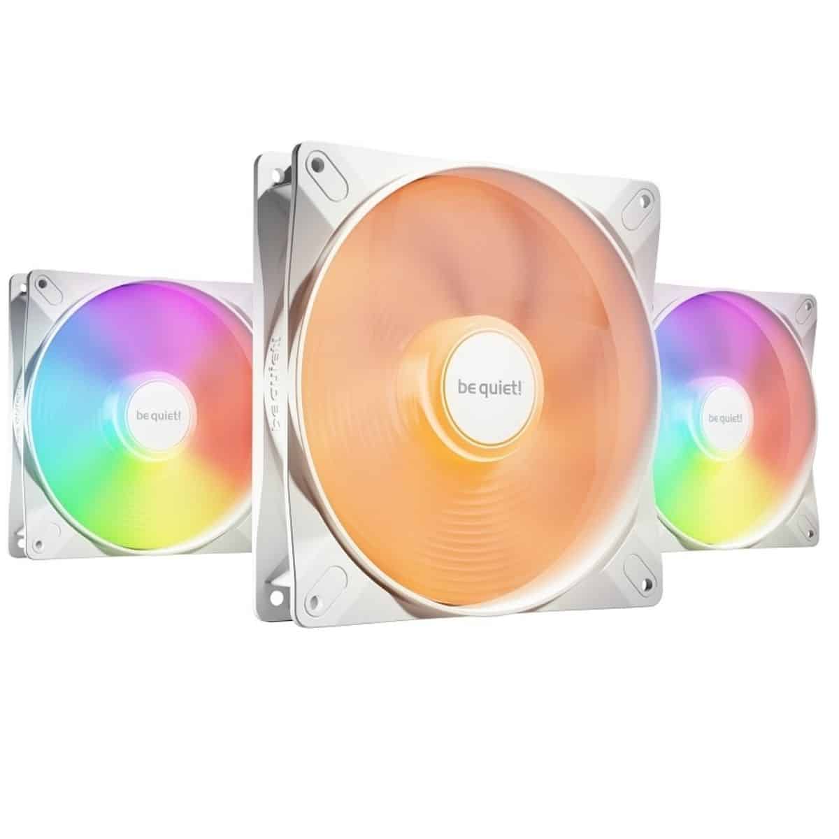 Copia - Fan Gamer be quiet! Light Wings LX 120mm PWM HS - Gran rendimiento e iluminación RGB