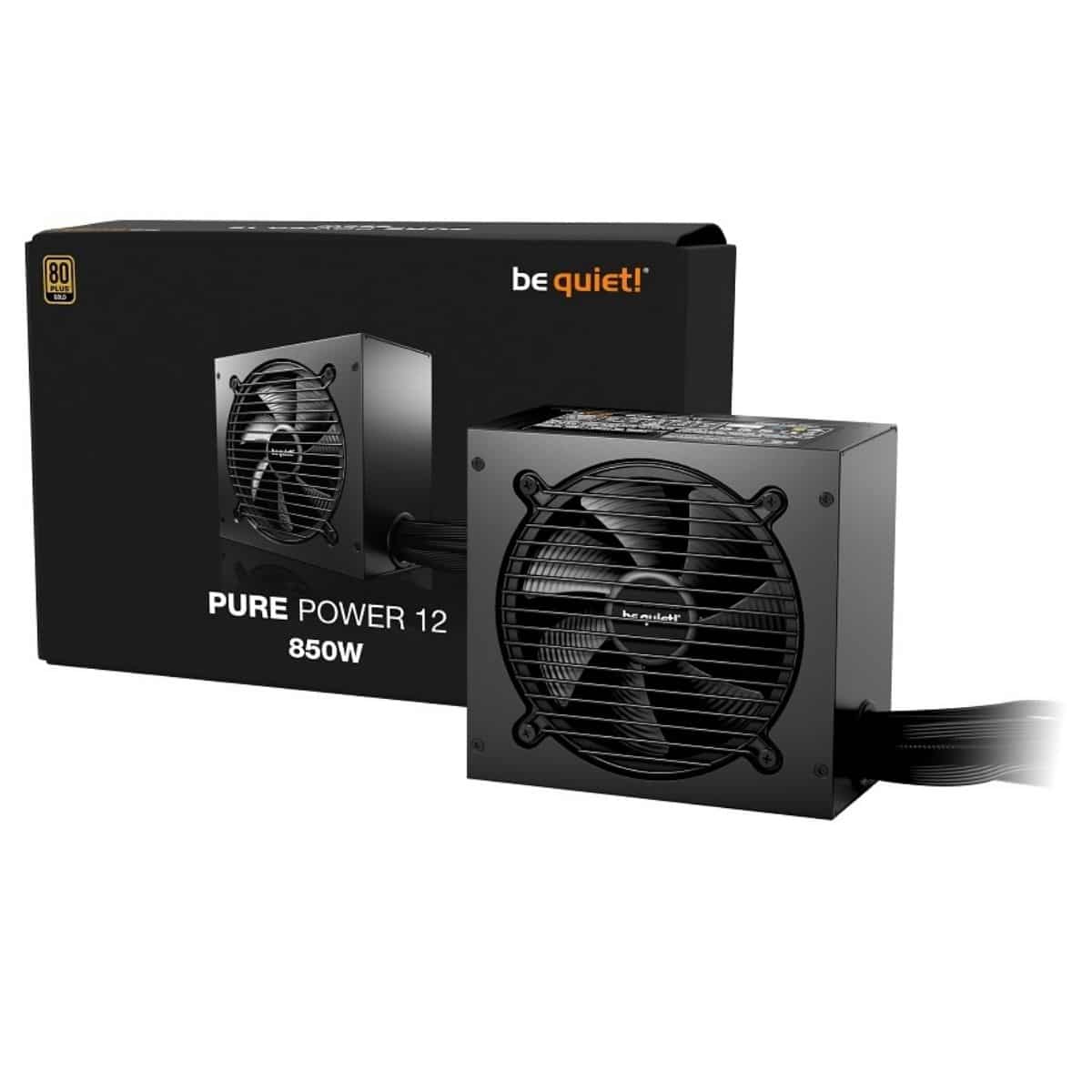 Copia - Fuente Gamer be quiet! Pure Power 12 750W 80 Plus Gold