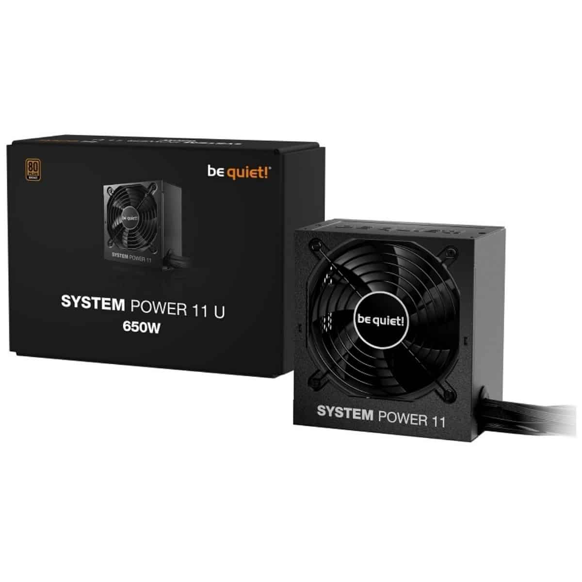 Copia - Fuente Gamer be quiet! System Power 11 550W 80 Plus Bronze