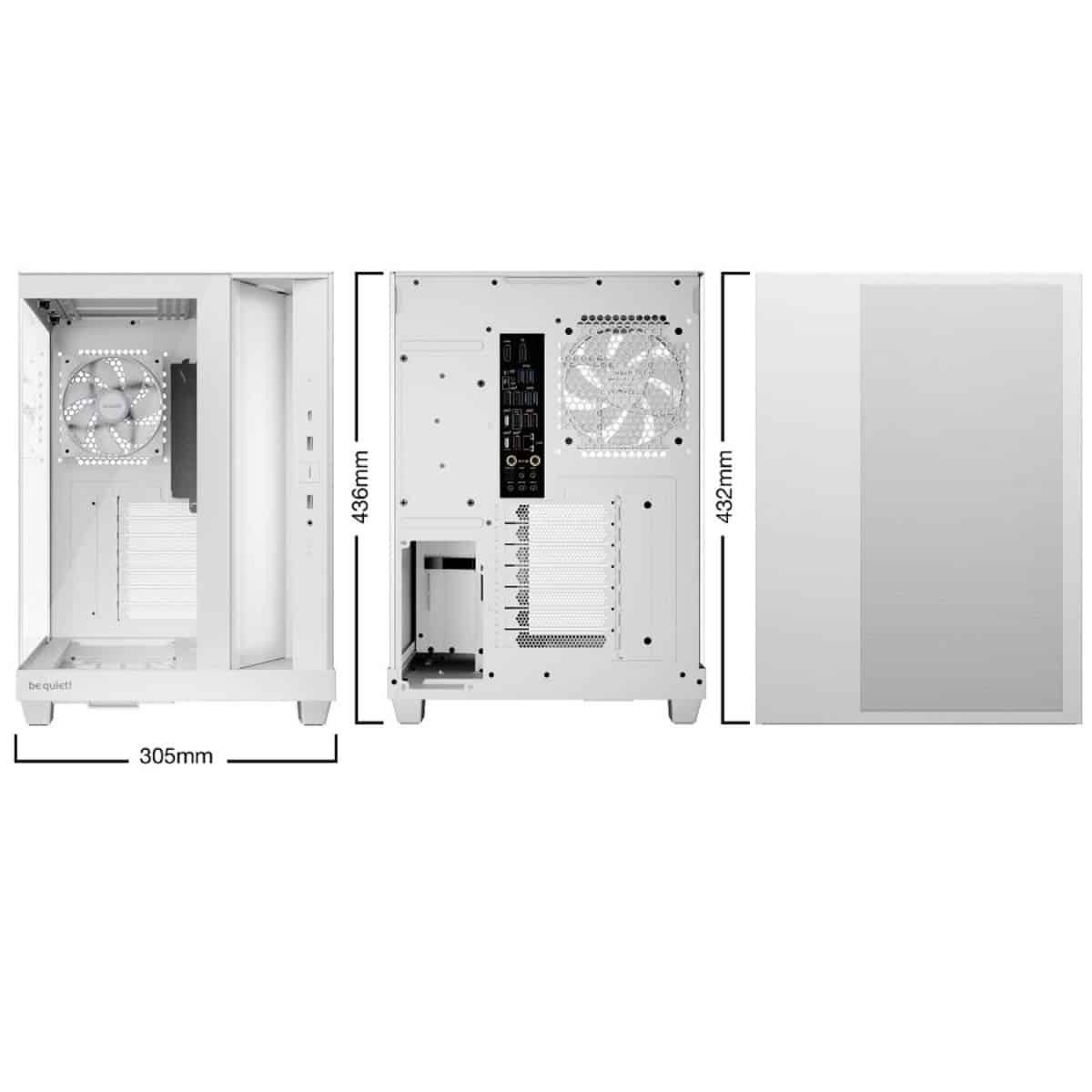 Copia - Gabinete Gamer be quiet! Light Base 500 - Rendimiento y estética
