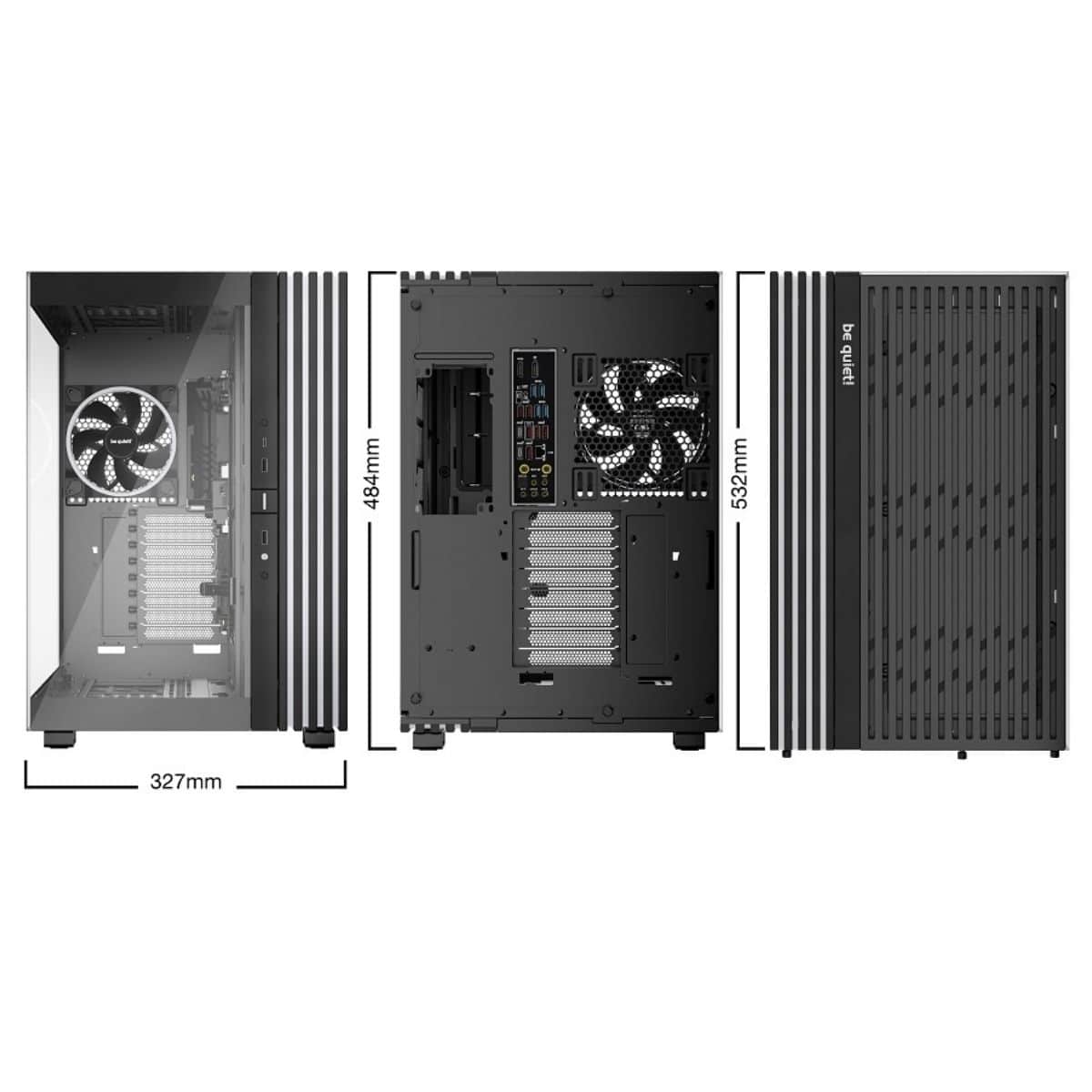 Copia - Gabinete Gamer be quiet! Light Base 500 - Rendimiento y estética